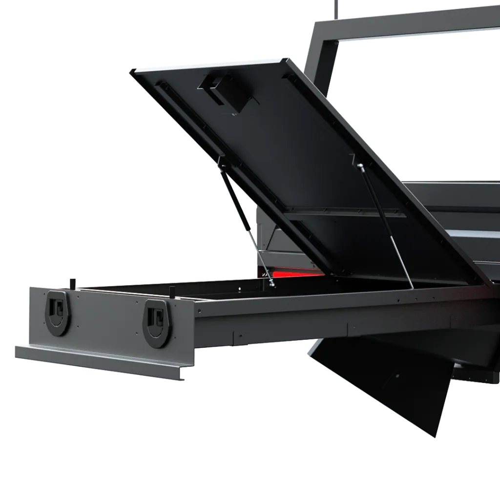 Full-length Trundle Drawer with Lid