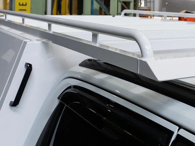 T-channels Mounted to Roof